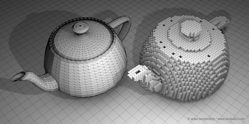 voxelized object