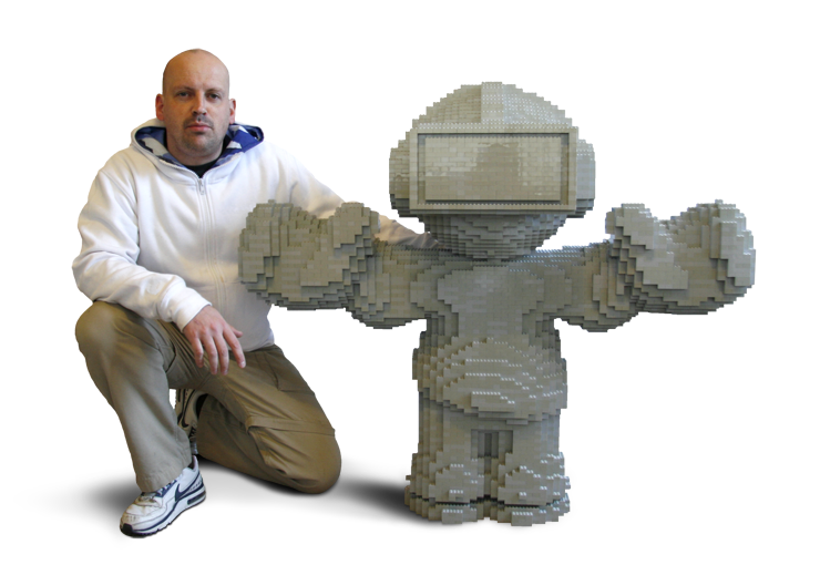 LEGO<sup>®</sup> object made with use of voxel technology